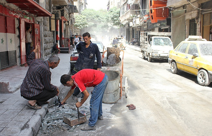 Penduduk Aleppo Mula Pulang Ke Kediaman Mereka Yang Dimusnahkan Pengganas.