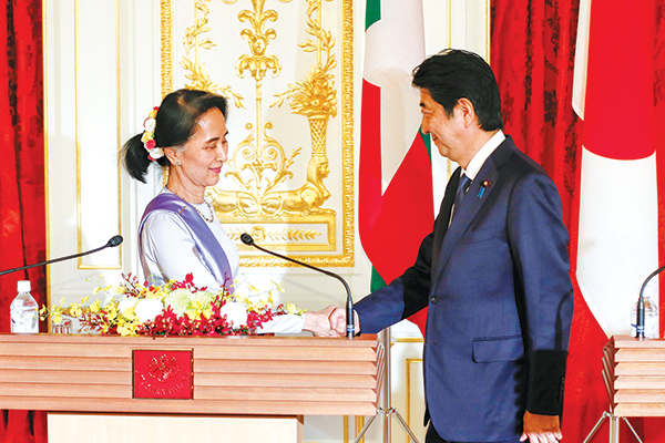 ေထာက္ပံ့ကူညီမႈ ODA ရည္ရြယ္ခ်က္ႏွင့္ ကိုယ္တိုင္ တည္ေဆာက္ယူၾကရျခင္း