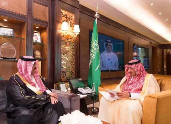 Saudi Crown Prince receives message from Bahraini Interior Minister