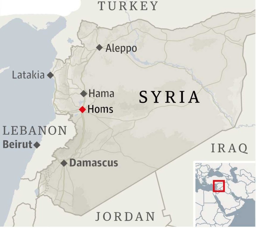 Tentera Damsyik Bunuh Ramai Pengganas Daesh Di Homs, Syria