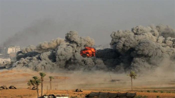 انباء عن تفجير داعش معسكر الغزلاني جنوبي الموصل