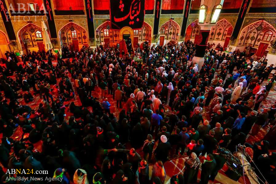 Upacara Berkabung Sempena Syahadah Imam Hasan Di Najaf.