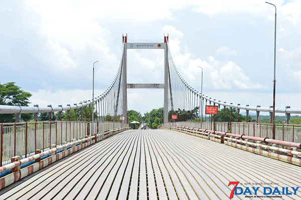 ရာေမာင္ႀကိဳးတံတား အႀကီးစားျပင္ဆင္မႈ သုံးလခန္႔ ၾကာျမင့္မည္