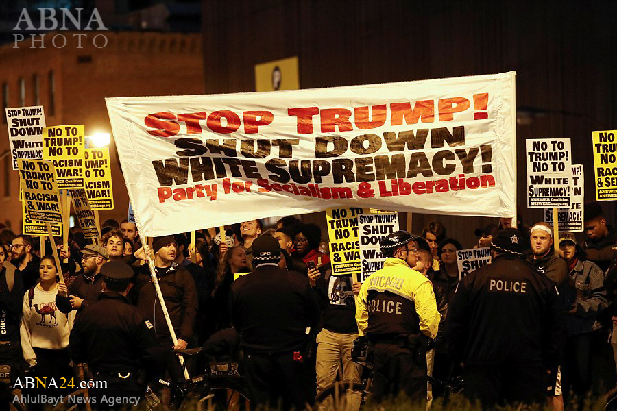 Belum Terima Trump Jadi Presiden, Demo Meluas di Amerika