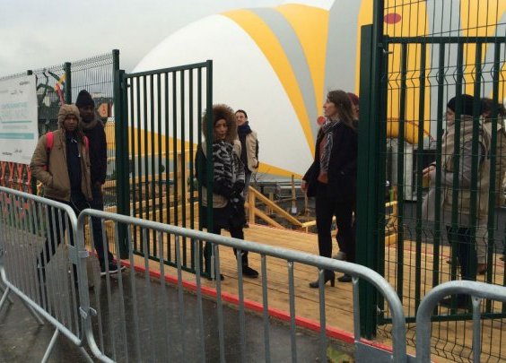 France opens refugee, migrant shelter in Paris