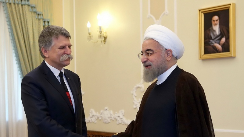صدر: ایران اور ہنگری کی باہمی تعلقات کے فروغ پر تاکید 
