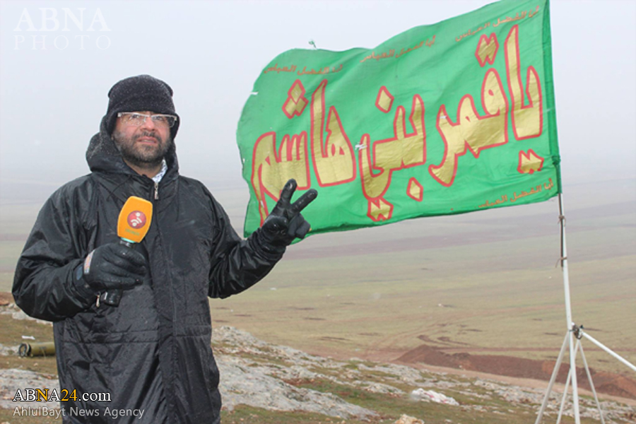 شام میں ایک ایرانی نامہ نگار شہید / شہید کی چند تصاویر