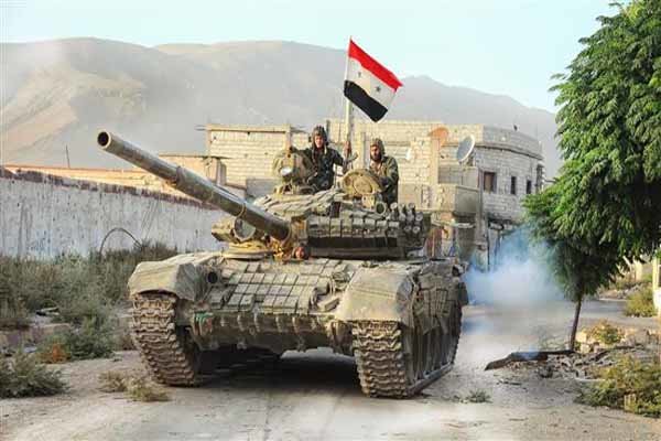 دمشق کے اطراف میں دہشتگردوں کے خلاف آپریشن جاری