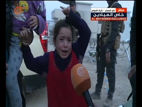 طفلة عراقية تروي بألم: داعش دَمّرنا قَتلنا مَوّتنا 