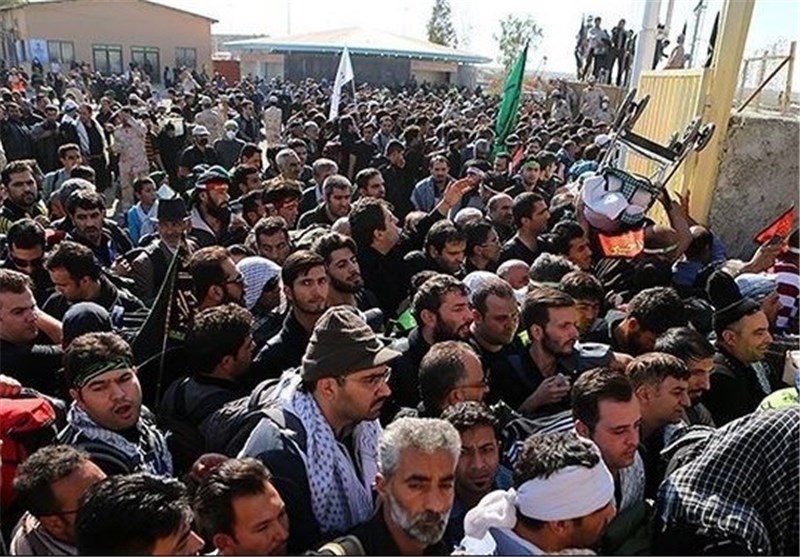 مليون و 150 الف زائر عبروا الحدود الايرانية الى العراق