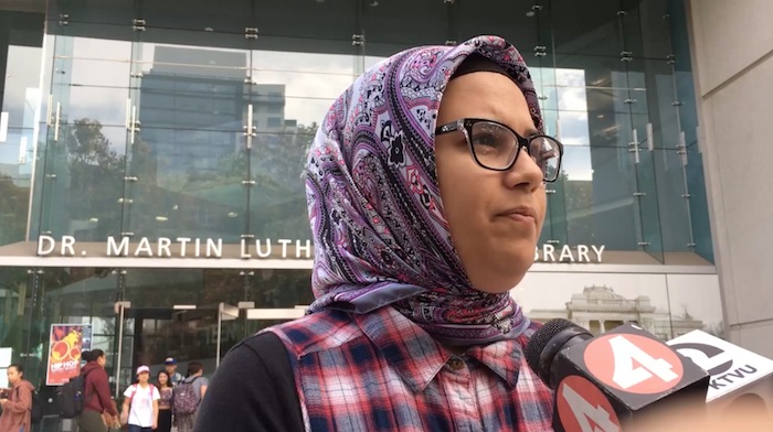 US Muslim woman assaulted by Man in California