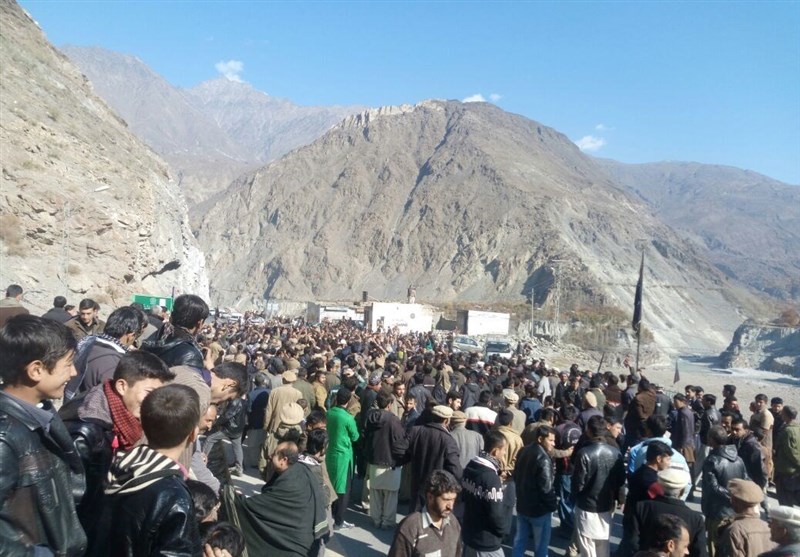 گلگت میں احتجاجی دھرنوں کی وجہ سے سی پیک کی سرگرمیاں متاثر