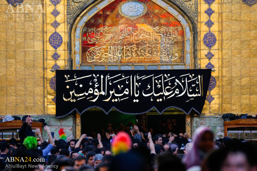 تقرير مصور/ حرم امير المؤمنين (ع) يستقبل زوار ابي عبد الله الحسين (ع) 