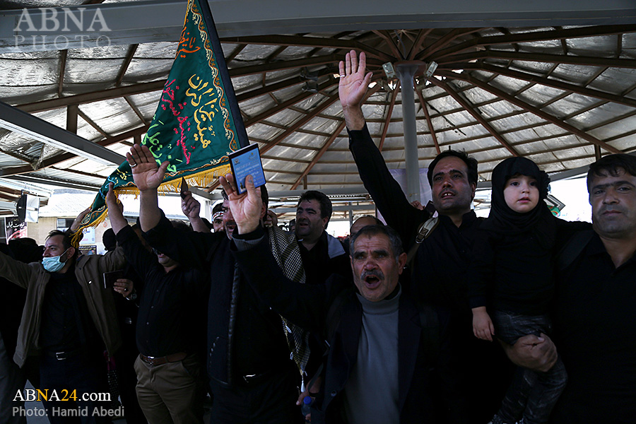 “Peregrinos Iraníes se Dirigen a Karbalá a Conmemorar el  Arba'in Hussaini”