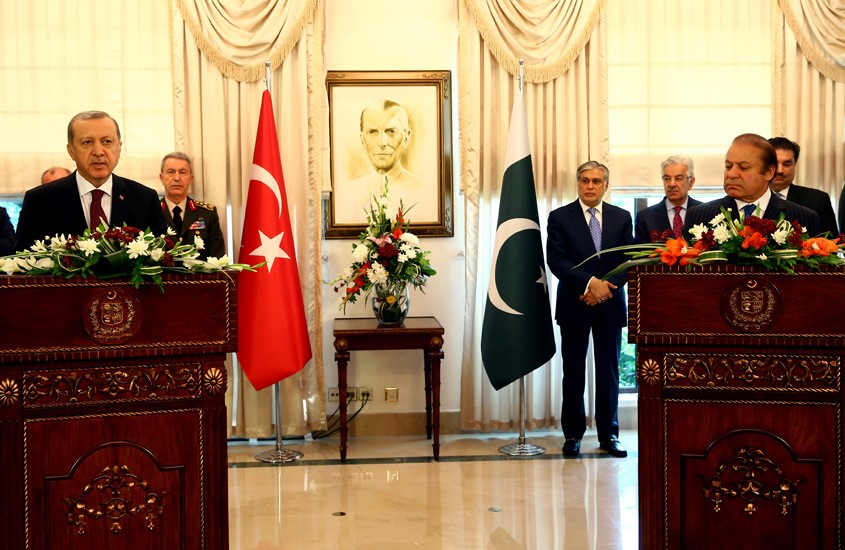 اردوغان يقول ان هناك أدلة تثبت ان الغرب يدعم داعش