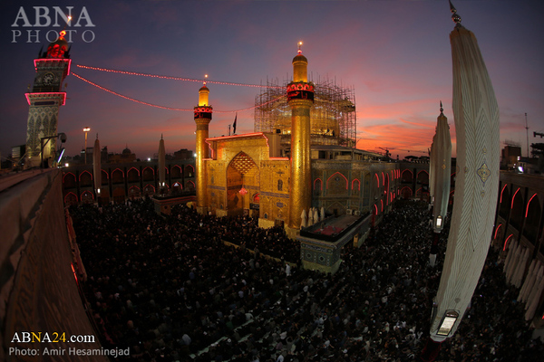 Fotos: Imam-Ali-Schrein kurz vor Arbain