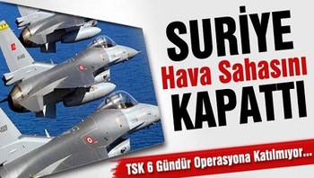 Suriya hava sahəsini bağladı!