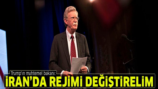 Trump'ın muhtemel bakanından İran düşmanlığı: İran'da rejimi değiştirelim