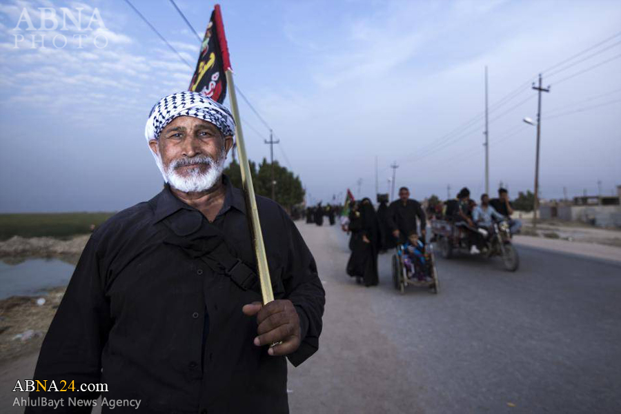 “Las Más Recientes Imágenes de la Caminata de Arba'in Hussaini en  Iraq”