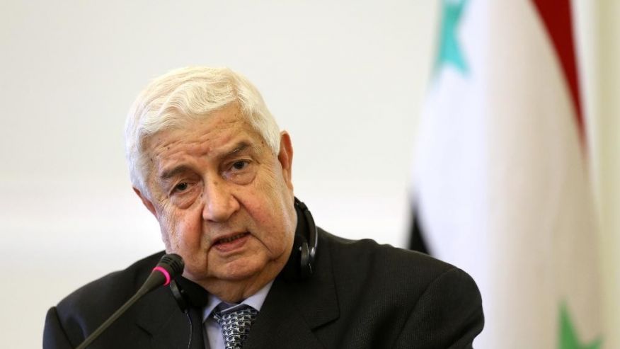 Moallem: De Mistura’s suggestion of Aleppo autonomous zone completely rejected