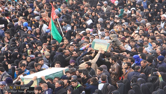 Hz. Zeyneb’in Türbesini Savunurken Şehit Düşen ‘‘Pakistanlı Allah Erleri’’ Cemkeran Mescidinde Teşyi Edildi / Foto