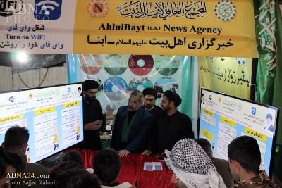 القنصل العام الإيراني في كربلاء يتفقد موكب المنتجات الإلكترونية للمجمع العالمي لأهل البيت (ع) + صور