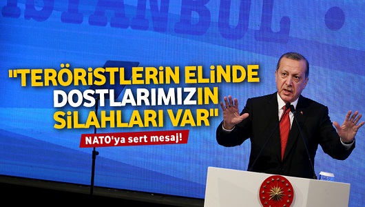 NATO'ya sert mesaj