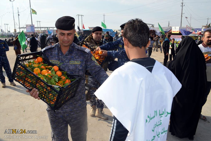 8500 مقاتل من الحشد الشعبي شاركوا بتأمين الزيارة الأربعينية