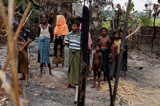 Satellite exposes more Muslim villages destroyed in Myanmar