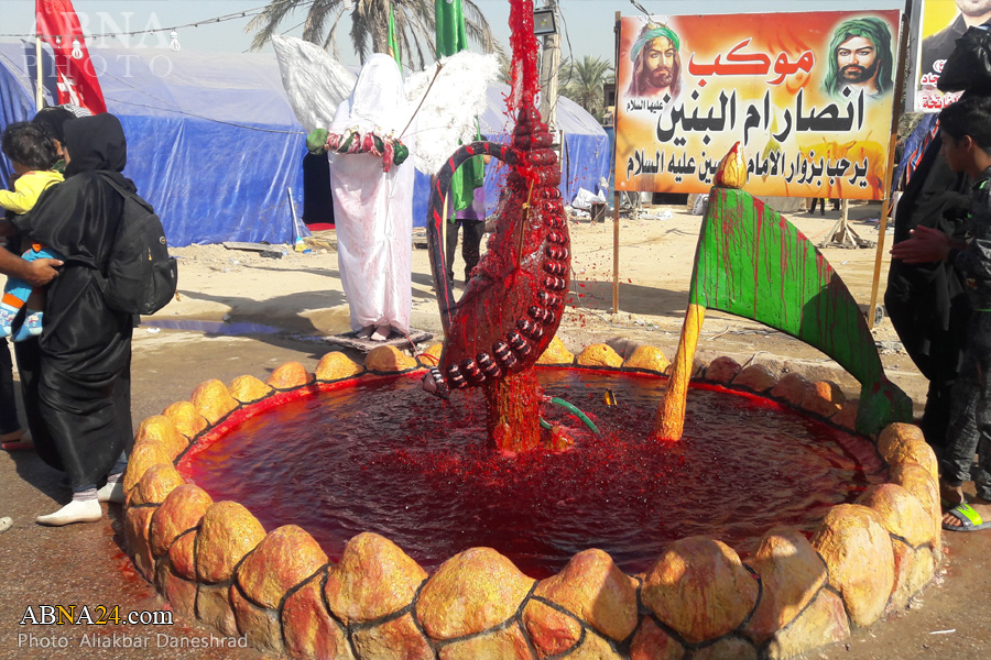 تقرير مصور/ تشابيه واقعة الطف في أربعينية الامام الحسين (ع) 