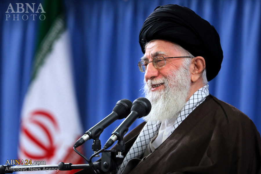 تصویری رپورٹ: رضاکار فوج بسیج کے جوانوں کی رہبر انقلاب اسلامی سے ملاقات