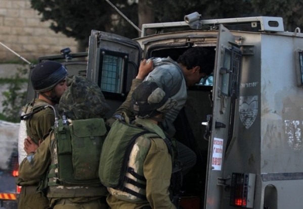  قوات اسرائيلية تعتقل فلسطينيين بينهم اطفال 