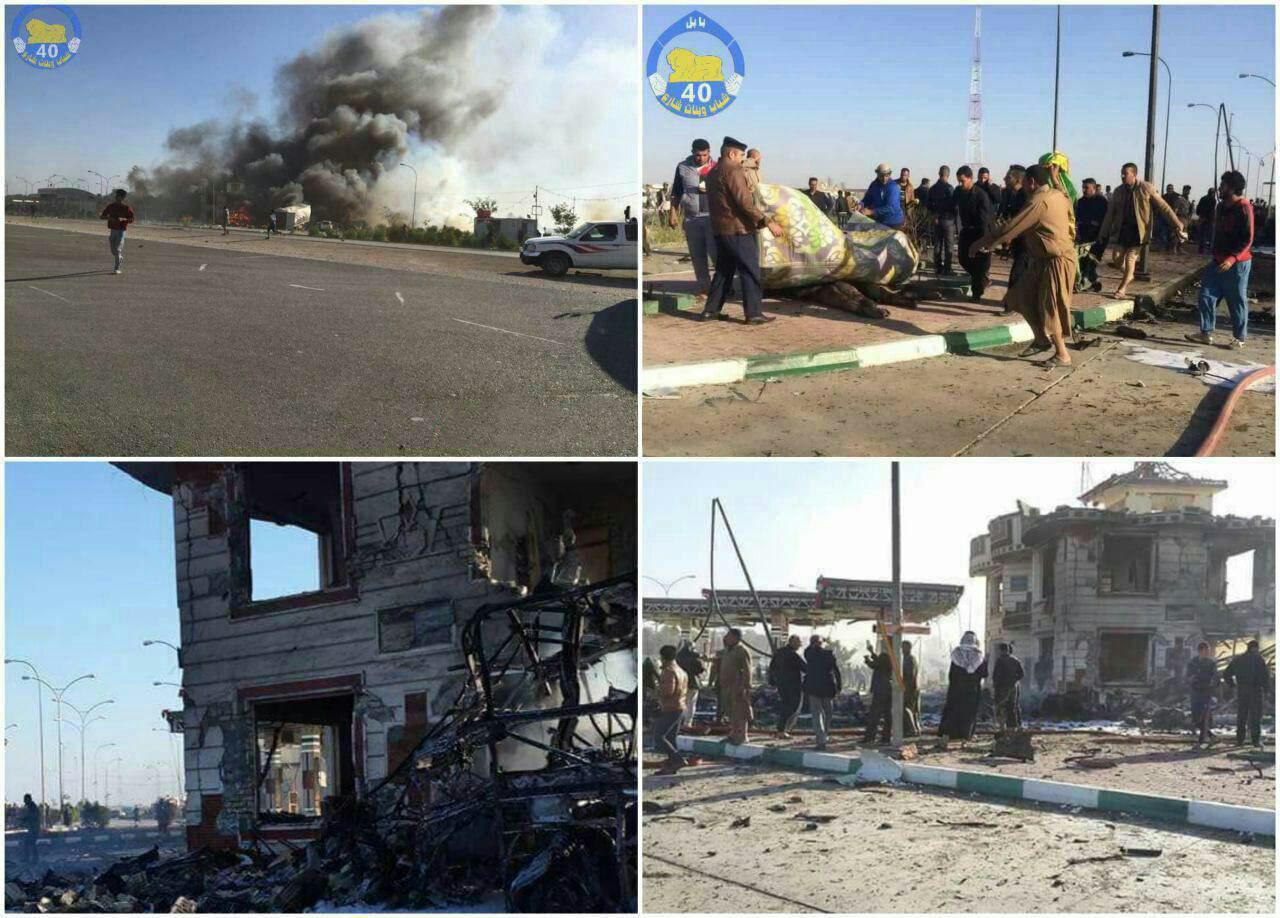 Pengebom Berani Mati Letupkan Diri Berhampiran Baghdad.