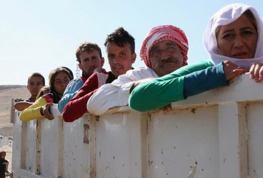 18 إيزيديا يتمكنون من الفرار بعد اختفاء مسلحي داعش بمنطقة في تلعفر