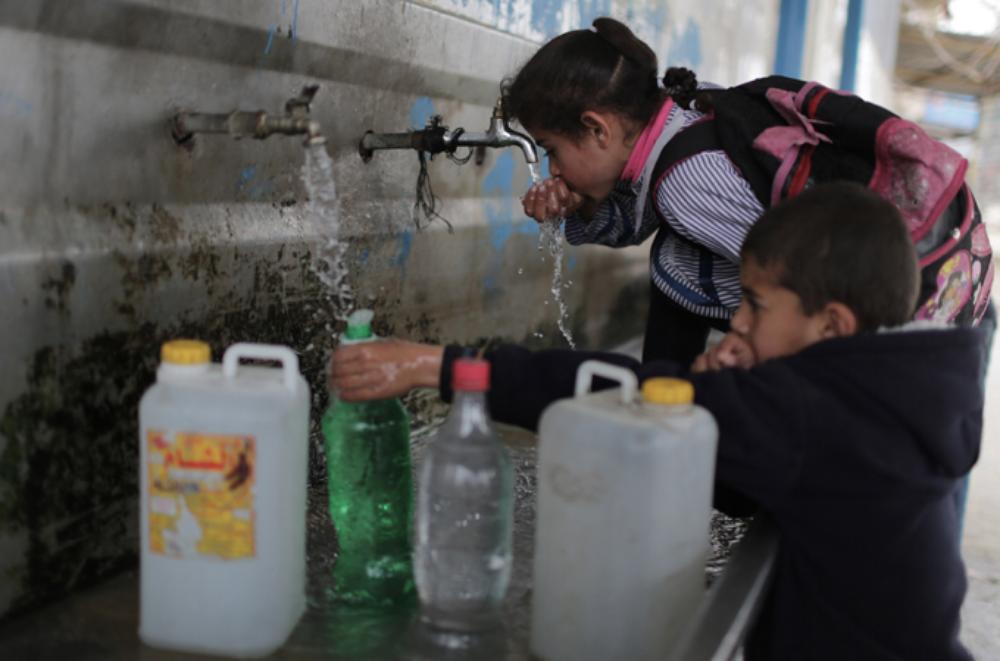 Only 10% of Gazans have access to safe drinking water: World Bank