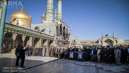 Ayetullah ‘‘Erdebili’’ Hz. Masume’nin Türbesinde Toprağa Verildi / Foto