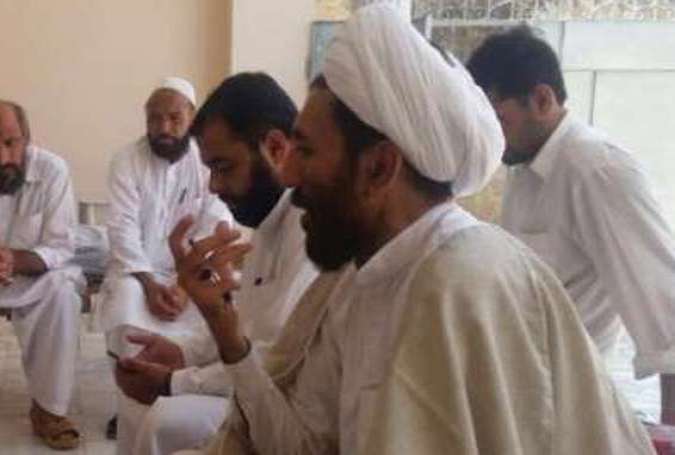 پشاور، علامہ اقبال بہشتی کی وفد کے ہمراہ حاجی عدیل کے اہلخانہ سے تعزیت