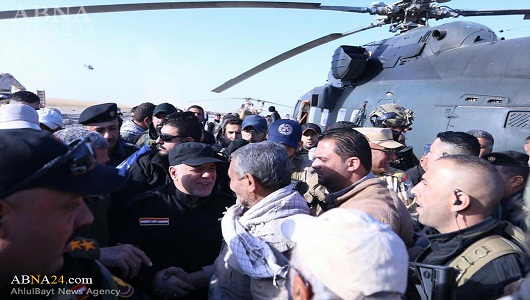 Irak Başbakanı İbadi Telafer Havaalanında/FOTO