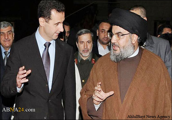 لقاء بين السيد نصر الله و بشار الاسد..اين؟