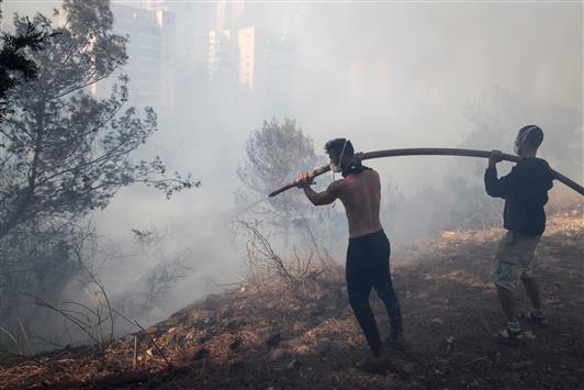 Incendies: « Israël » traitera comme un acte de « terrorisme » tout feu volontaire