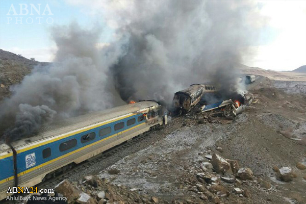 Lebih 40 Maut Apabila 2 Kereta Api Bertembung Di Iran.
