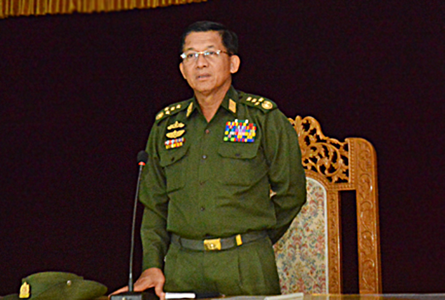 ရွမ္း၊ ကခ်င္၊ ရခိုင္အေရးကိစၥမ်ားကို ႏိုင္ငံေရးနည္းျဖင့္ ေျဖရွင္းမည္ဟု ဗိုလ္ခ်ဳပ္မႉးႀကီး ေျပာ