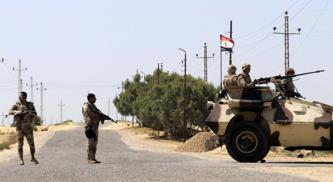 Egypte: 8 soldats tués par l’explosion d’une voiture piégée dans le Sinaï