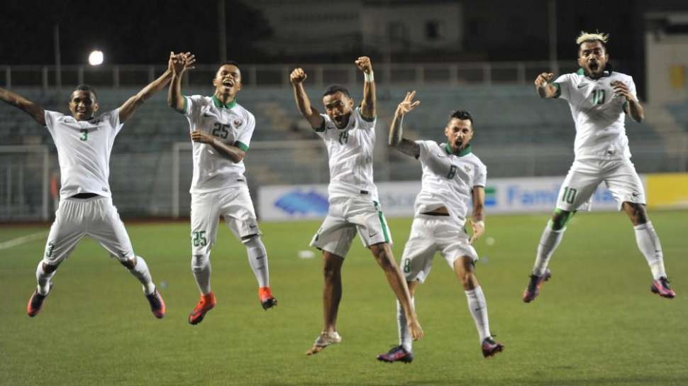 Gol Lilipaly Pastikan Indonesia Lolos ke Semifinal Piala AFF 2016