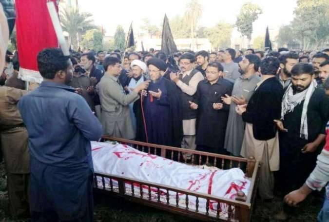ساہیوال، شہید خالد بٹ کی نماز جنازہ + تصاویر