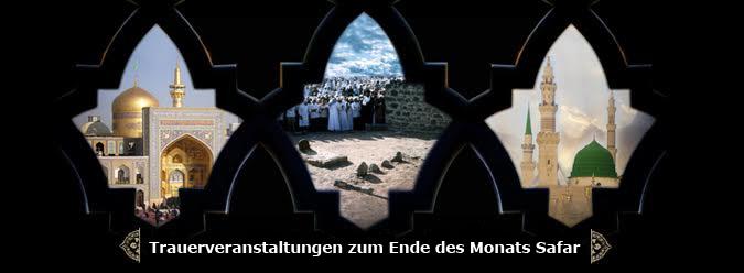  Tägliche Trauerveranstaltungen im Monat Safar 