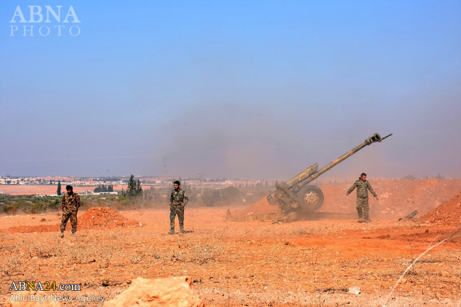 Berita Bergambar: Kemaraan Tentera Syria Di Halab.