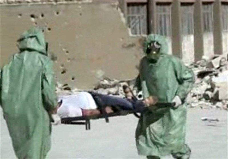 شمالی شام میں دھشتگردوں کا کیمیائی ہتھاروں کا بے دریغ استعمال
