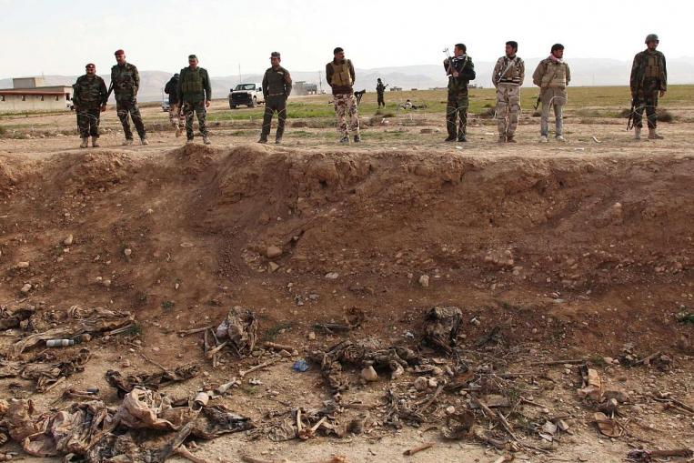 Two mass graves of Iraq's Yazidi found near Mosul