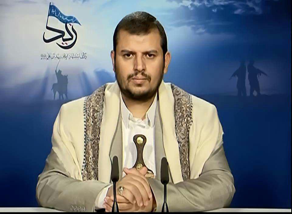 زعيم أنصار الله يدعو الشعب إلى الخروج في مسيرة تأييداً للحكومة الوطنية وتنديداً بالعدوان السعودي